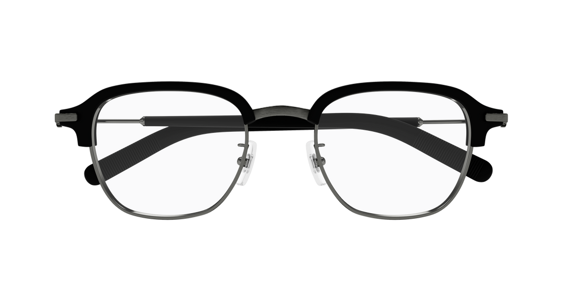 Occhiali da vista montblanc mb0390o 002 rutenio square masculino taglia 50mm - Vista dettagliata