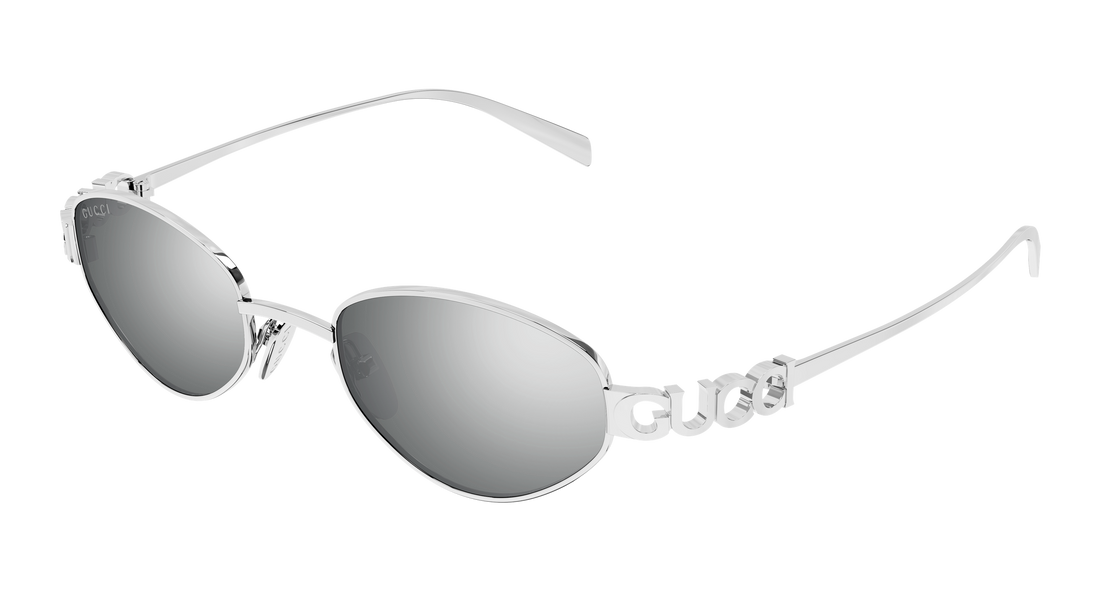 Sonnenbrillen gucci gg1935s 004 plateado geometric femenino größe 47mm - Hauptansicht