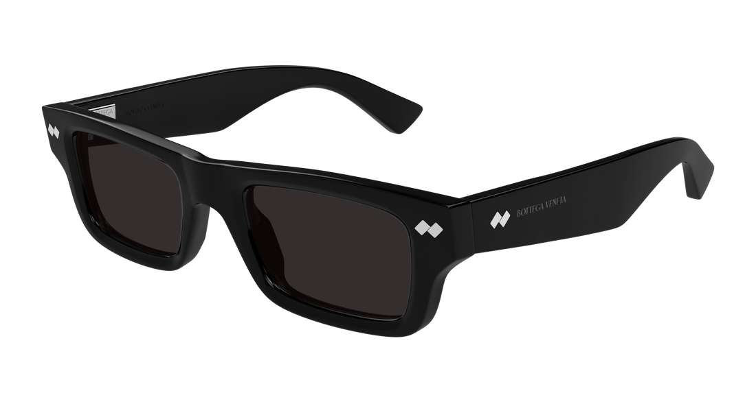 Lunettes de soleil bottega veneta bv1351s 001 negro square unisex taille 50mm - Vue principale