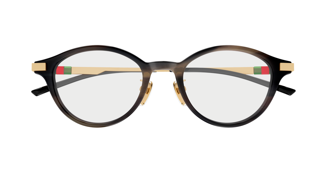 Occhiali da vista gucci gg2000oj 004 havana round/oval/panthos femenino taglia 48mm - Vista dettagliata