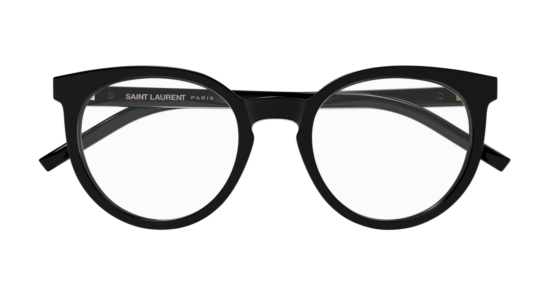 Briller saint laurent sl m147 001 negro cat eye femenino størrelse 52mm - Detaljeret visning