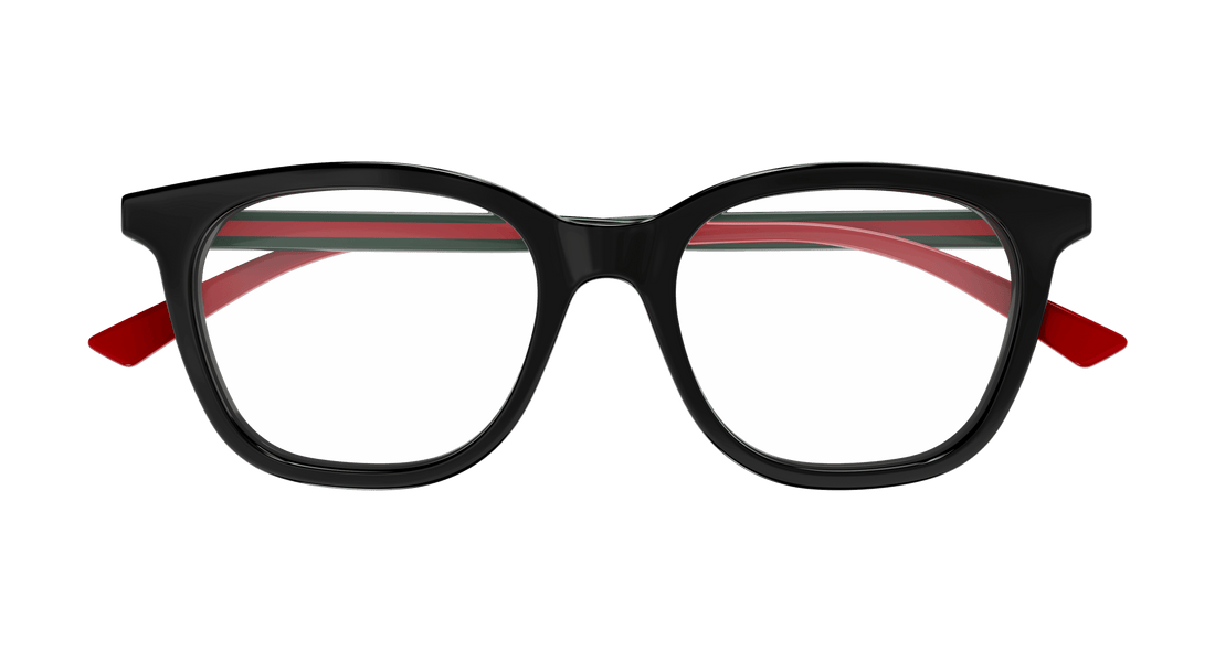 Prescription glasses gucci gg1864o 001 negro square femenino size 50mm - Detailed view