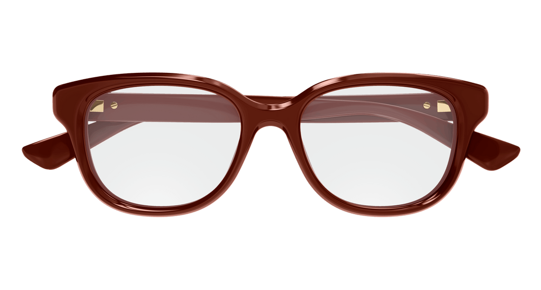 Brillen gucci gg1833ok 003 burdeos square femenino größe 52mm - Detailansicht