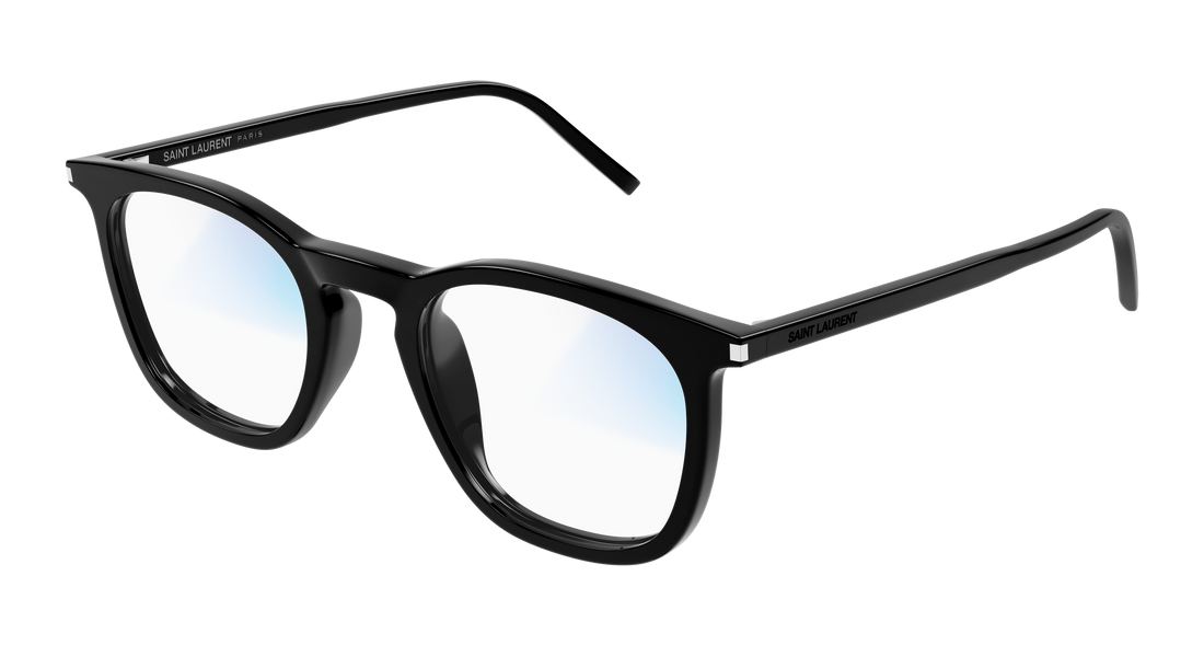 Occhiali da sole saint laurent sl 623 006 negro round masculino taglia 49mm - Vista principale