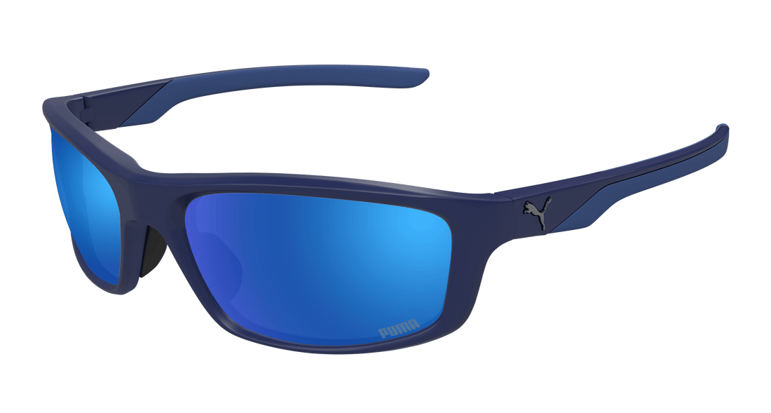 Gafas de sol puma pu0480s 004 azul square masculino talla 62mm - Vista principal