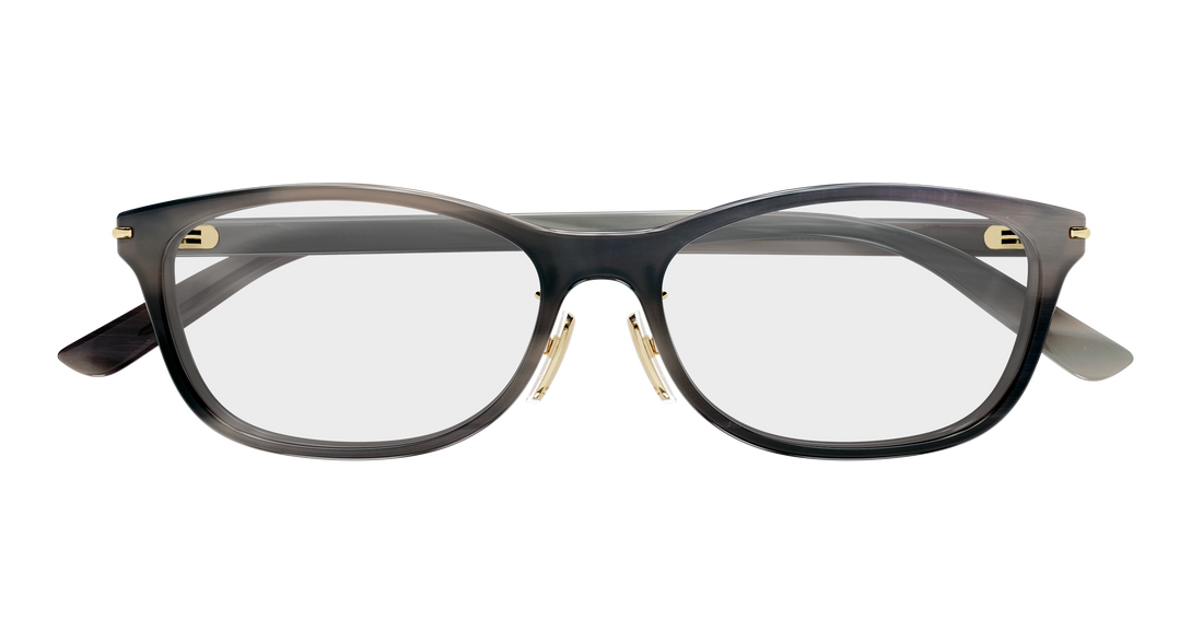 Prescription glasses gucci gg2003oj 004 havana rectangular / squared masculino size 53mm - Detailed view