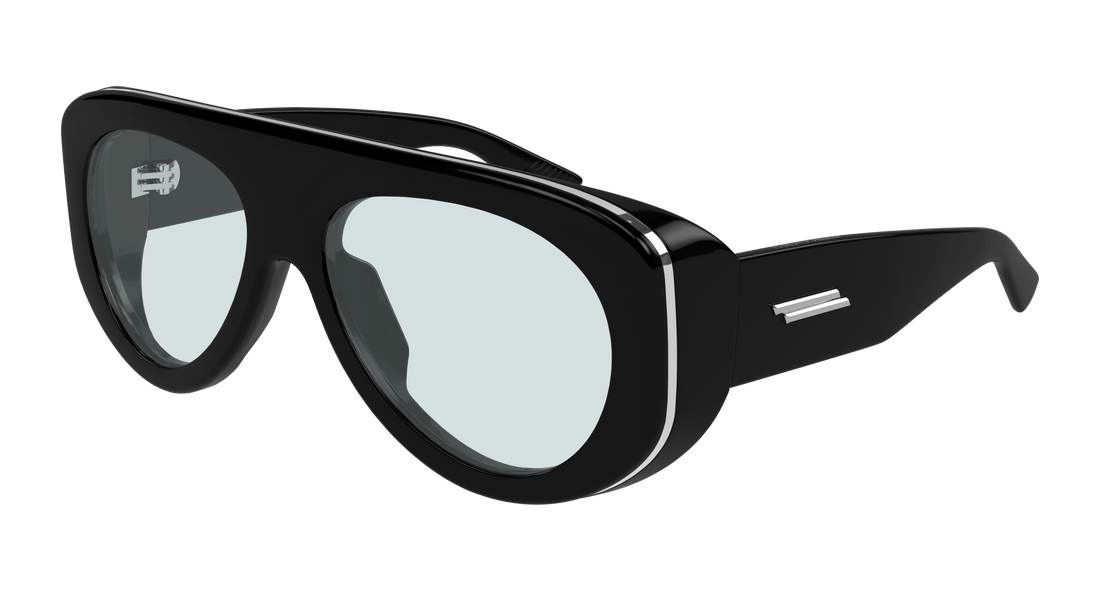Occhiali da sole bottega veneta bv1362s 004 negro pilot unisex taglia 58mm - Vista principale