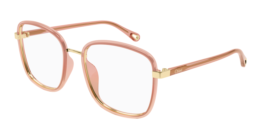 Brillen chloé ch0034o 021 rojo rectangular / squared femenino größe 50mm - Hauptansicht