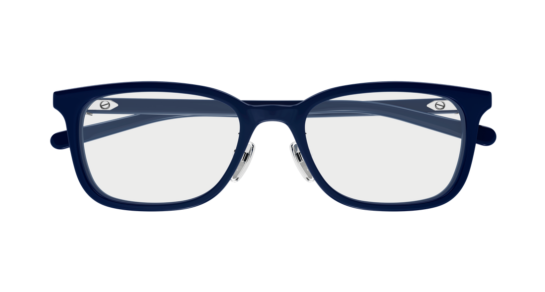 Prescription glasses gucci gg2002oj 003 azul rectangular / squared masculino size 53mm - Detailed view