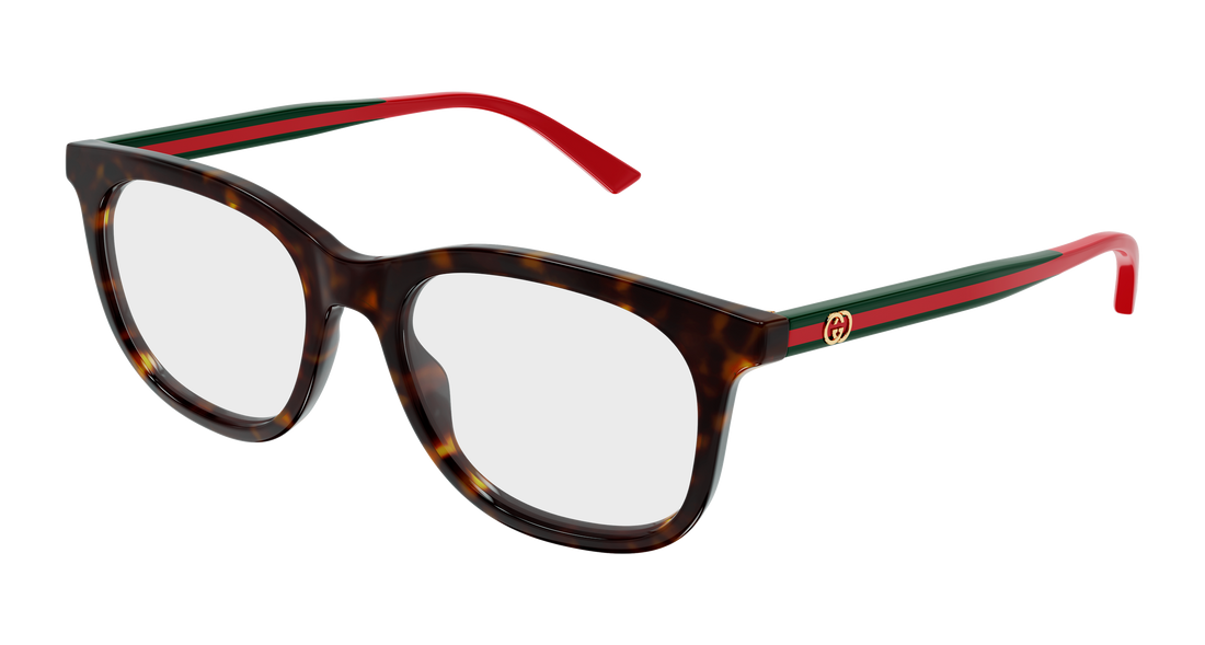 Occhiali da vista gucci gg1990o 006 havana rectangular / squared femenino taglia 53mm - Vista principale