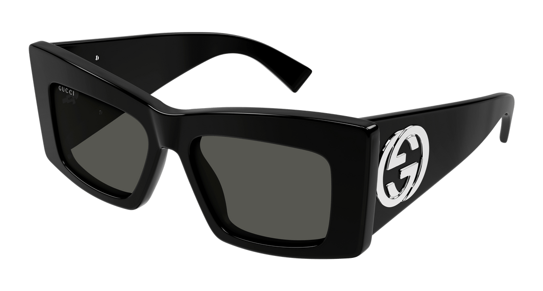 Sunglasses gucci gg1842s 001 negro butterfly femenino size 53mm - Main view