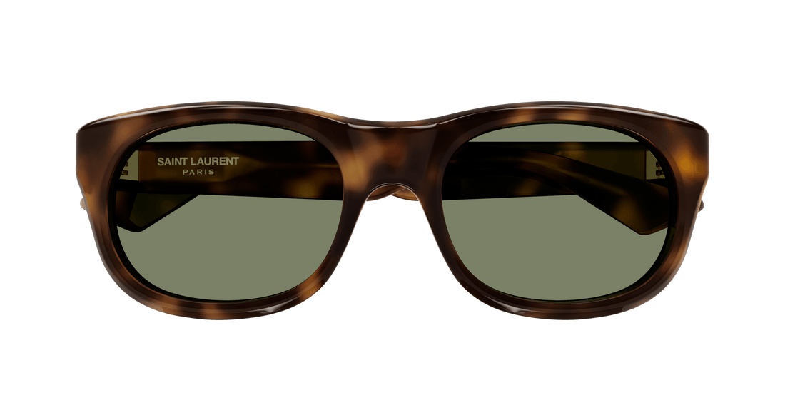 Occhiali da sole saint laurent sl 815 002 havana square femenino taglia 1mm - Vista dettagliata