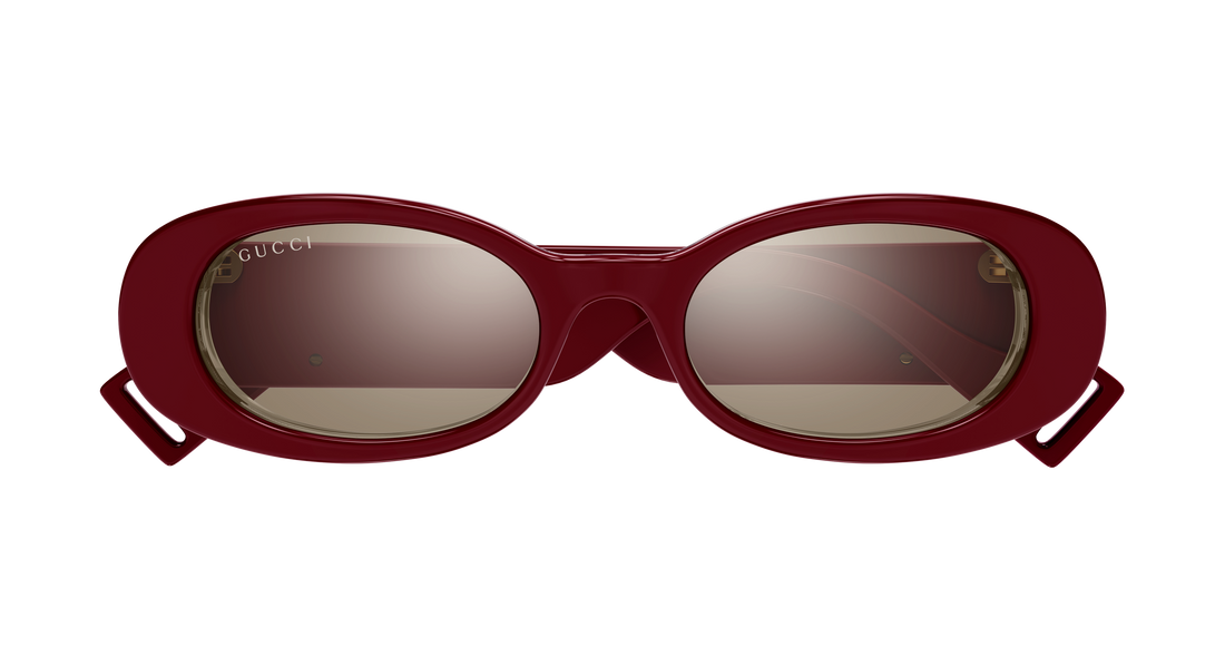 Sonnenbrillen gucci gg0517s 009 burdeos round/oval/panthos femenino größe 52mm - Detailansicht