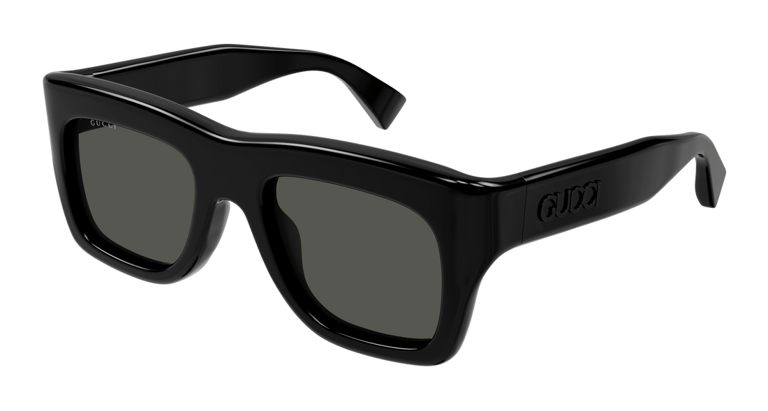 Occhiali da sole gucci gg1811s 001 negro square masculino taglia 52mm - Vista principale