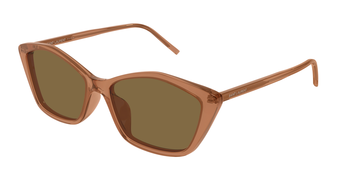 Occhiali da sole saint laurent sl 775 007 marron cat eye femenino taglia 57mm - Vista principale