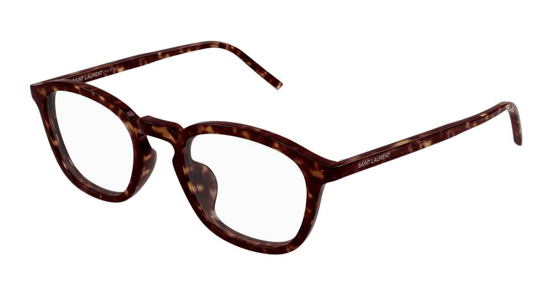 Occhiali da vista saint laurent sl 793/j 002 havana round unisex taglia 49mm - Vista principale