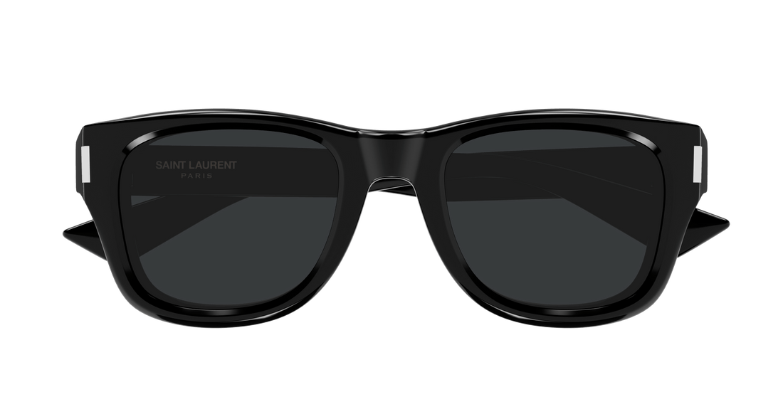 Gafas de sol saint laurent sl 801 001 negro round masculino talla 50mm - Vista de detalle