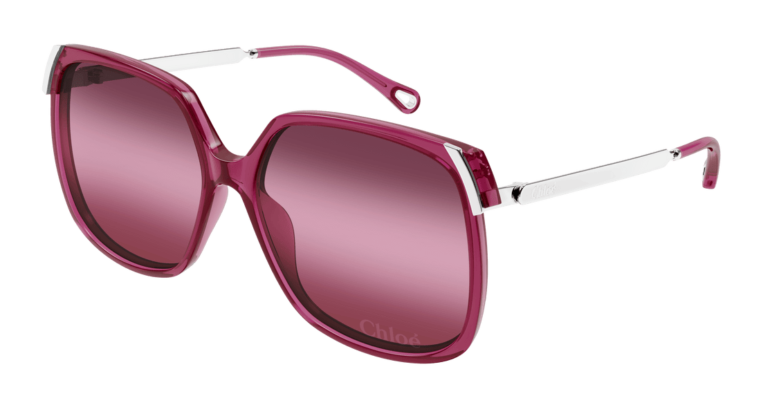 Occhiali da sole chloé ch0286s 003 burdeos square femenino taglia 60mm - Vista principale