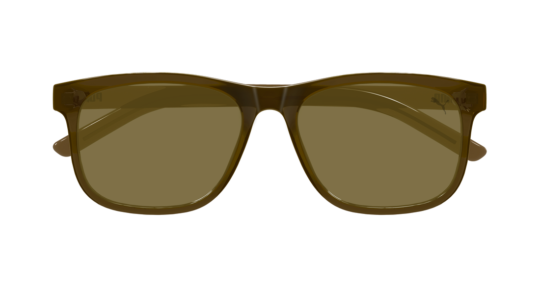 Lunettes de soleil puma pu0515s 005 marron rectangular / squared masculino taille 56mm - Vue détaillée