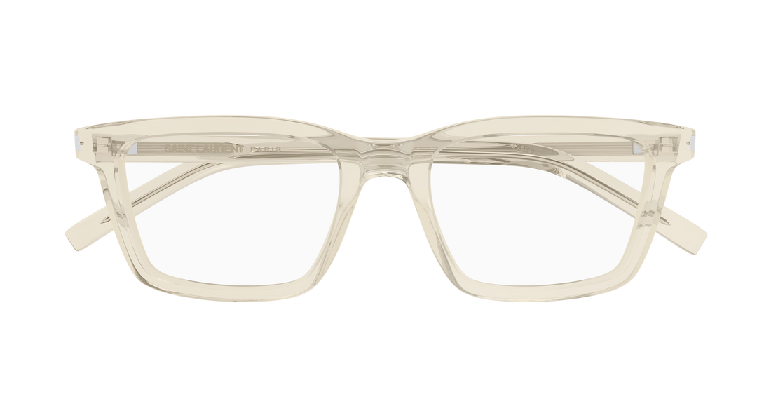 Briller saint laurent sl 842 004 amarillo rectangular / squared unisex størrelse 54mm - Detaljeret visning