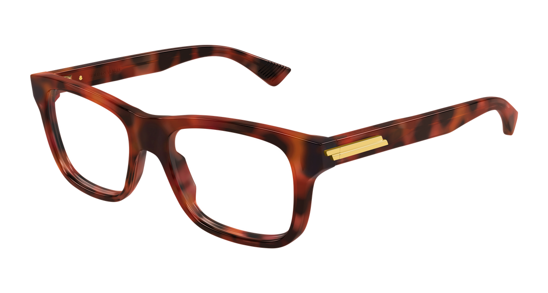 Gafas graduadas bottega veneta bv1412o 006 havana rectangular / squared masculino talla 54mm - Vista principal