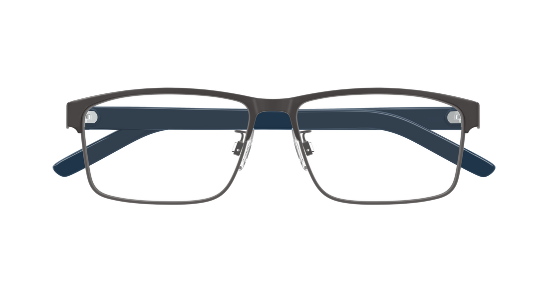 Occhiali da vista puma pu0504oa 003 plateado rectangular / squared unisex taglia 57mm - Vista dettagliata