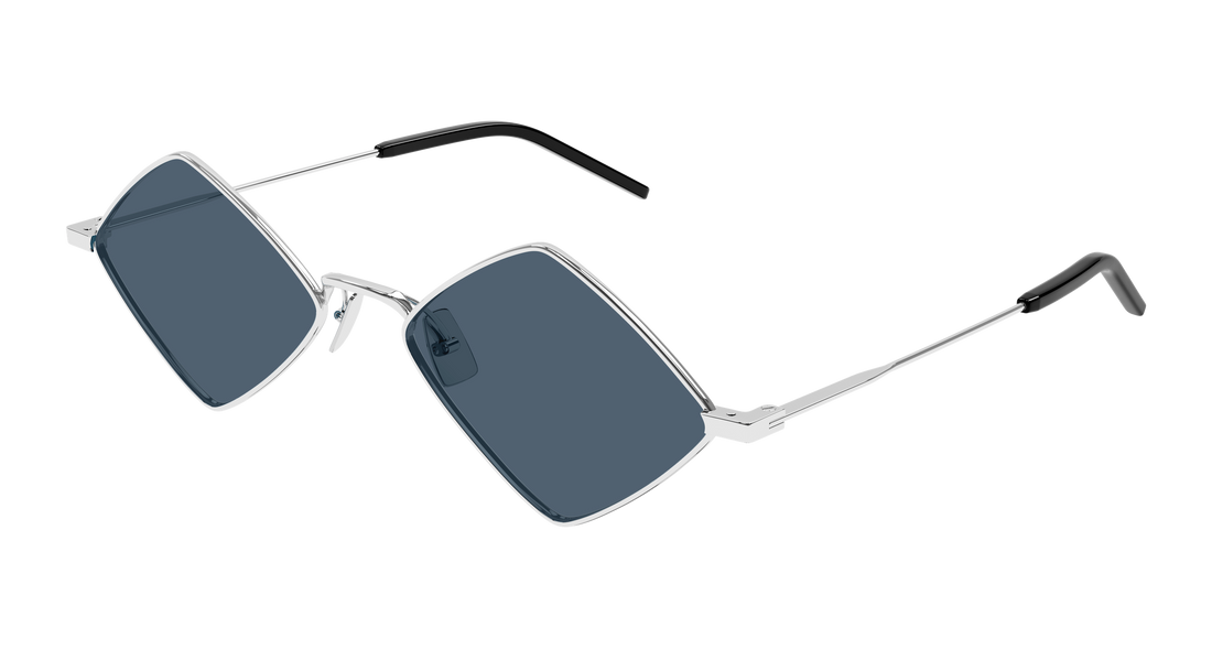 Occhiali da sole saint laurent sl 302 lisa 012 plateado geometric unisex taglia 55mm - Vista principale