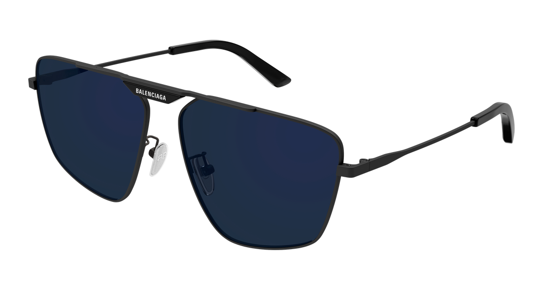 Occhiali da sole balenciaga bb0246sa 005 gris pilot/navigator masculino taglia 61mm - Vista principale
