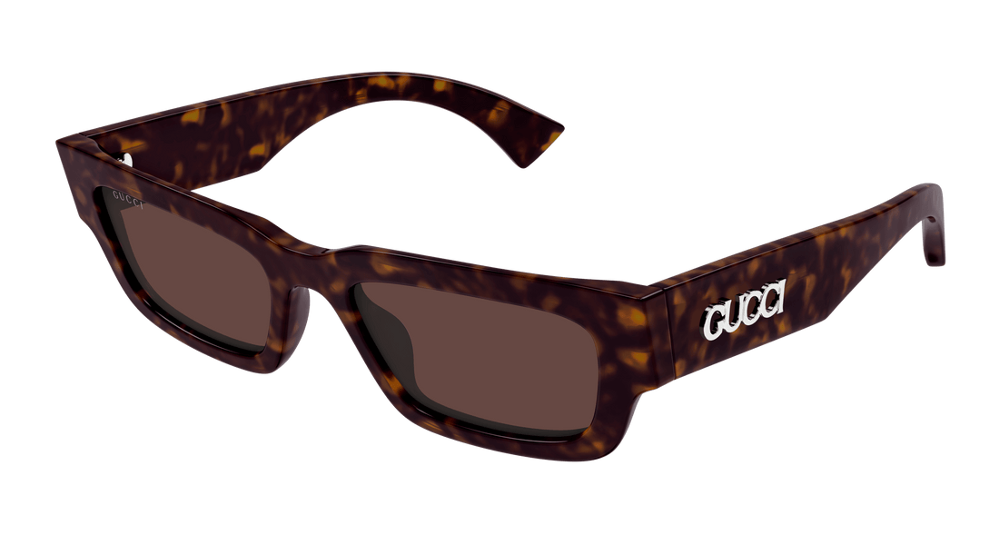 Occhiali da sole gucci gg1838s 002 havana square masculino taglia 52mm - Vista principale