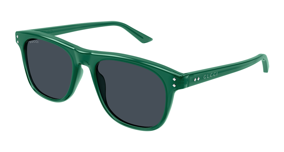 Occhiali da sole gucci gg1893s 005 verde square masculino taglia 53mm - Vista principale
