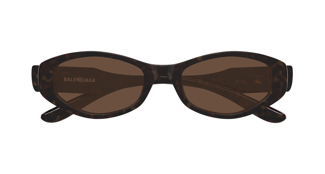 Solbriller balenciaga bb0509s 002 havana geometrical/directional femenino størrelse 53mm - Detaljeret visning