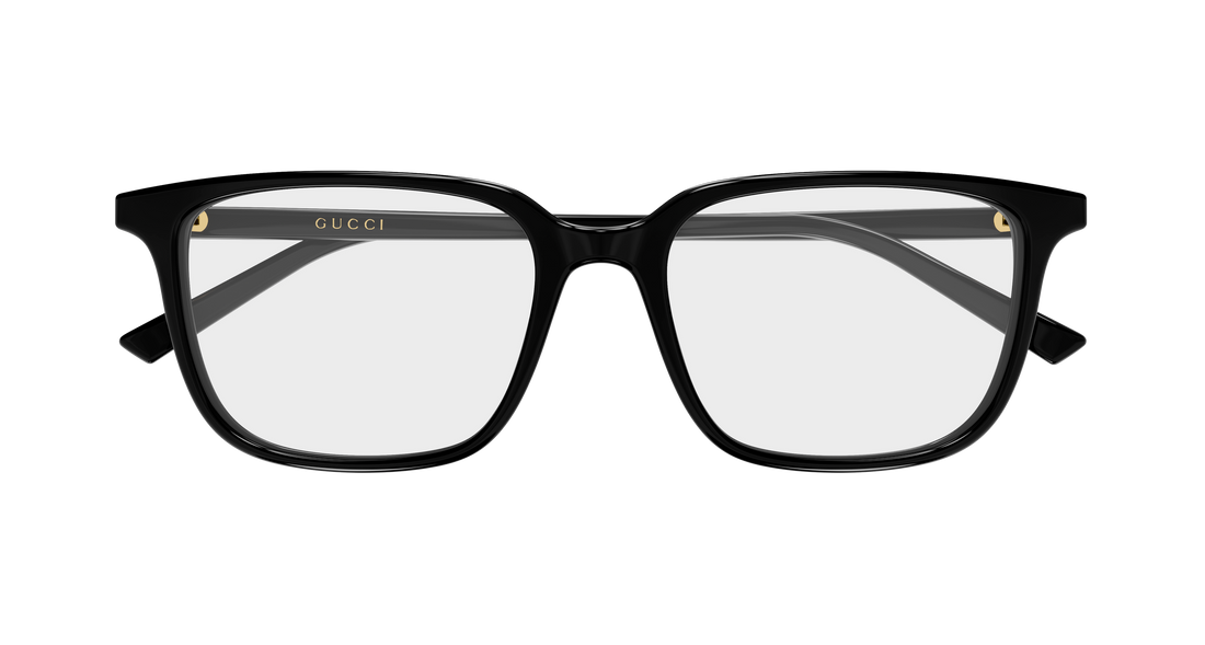 Glasögon gucci gg2238o 001 negro round/oval/panthos masculino storlek 53mm - Detaljvy