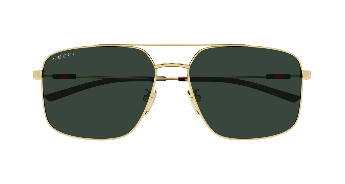 Sunglasses gucci gg2096sa 002 dorado rectangular / squared masculino size 59mm - Detailed view