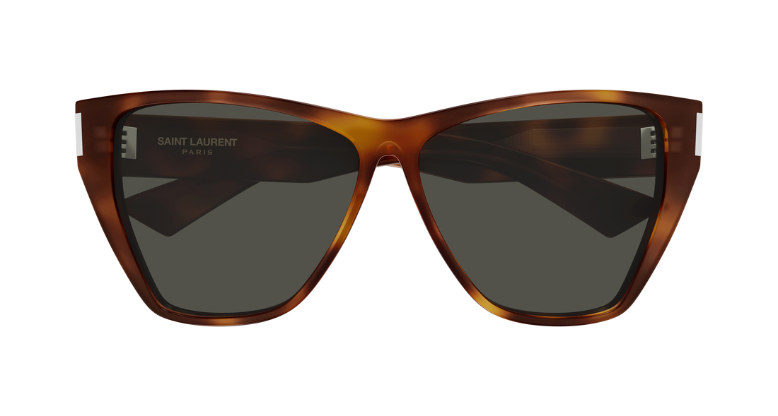 Zonnebrillen saint laurent sl 927 002 havana cat eye femenino maat 60mm - Detailaanzicht
