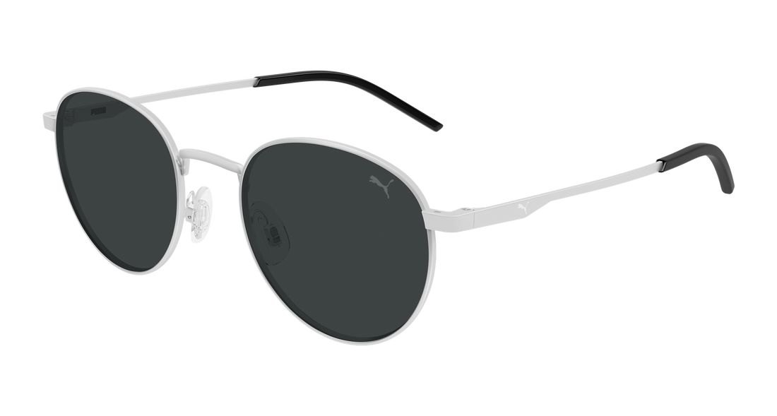 Lunettes de soleil puma pu0535s 001 plateado round/oval/panthos masculino taille 50mm - Vue principale