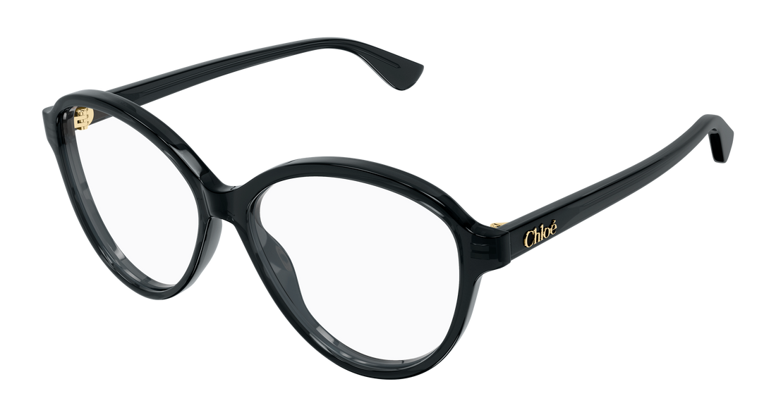 Briller chloé ch0392o 001 gris round/oval/panthos femenino størrelse 57mm - Hovedvisning