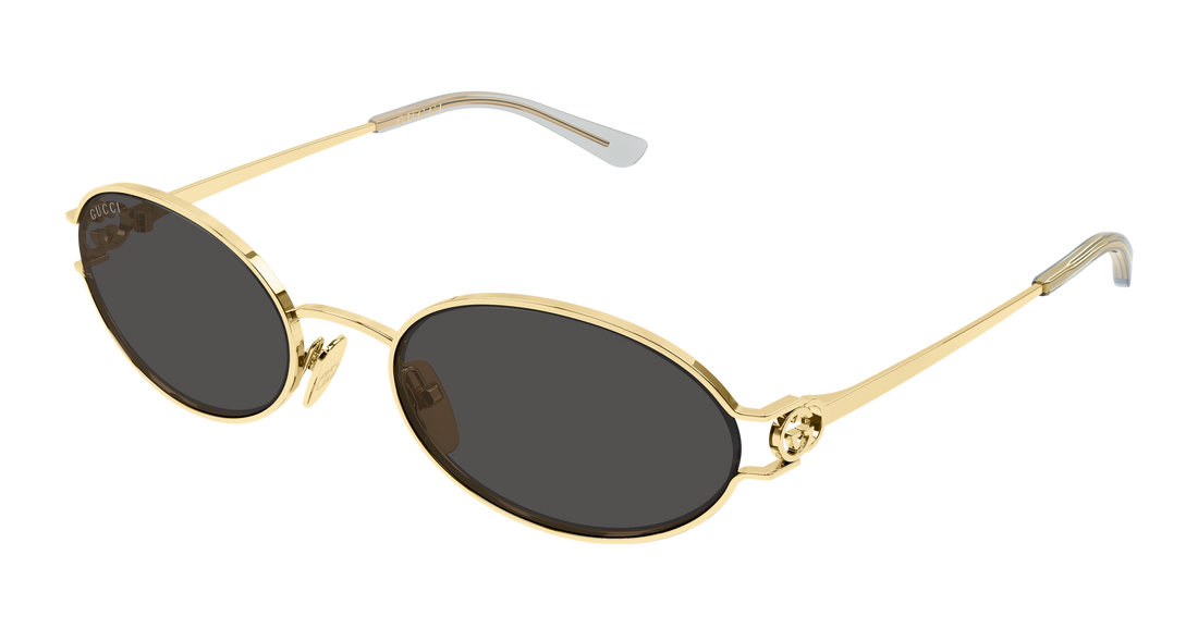 Sunčane naočale gucci gg2233s 001 dorado round/oval/panthos femenino veličina 55mm - Glavni prikaz