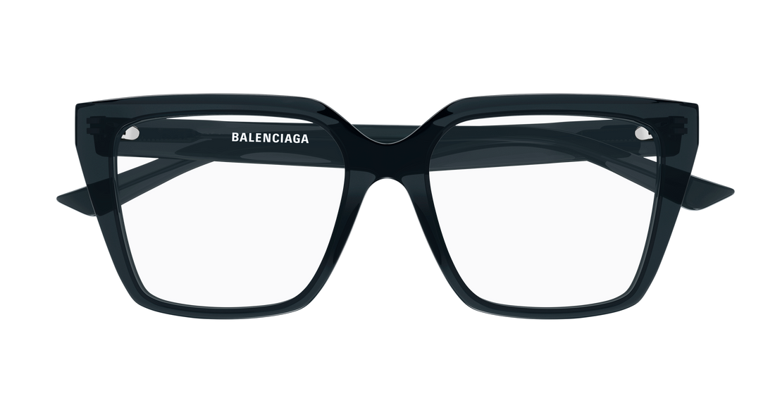 Occhiali da vista balenciaga bb0130o 017 gris rectangular / squared femenino taglia 53mm - Vista dettagliata