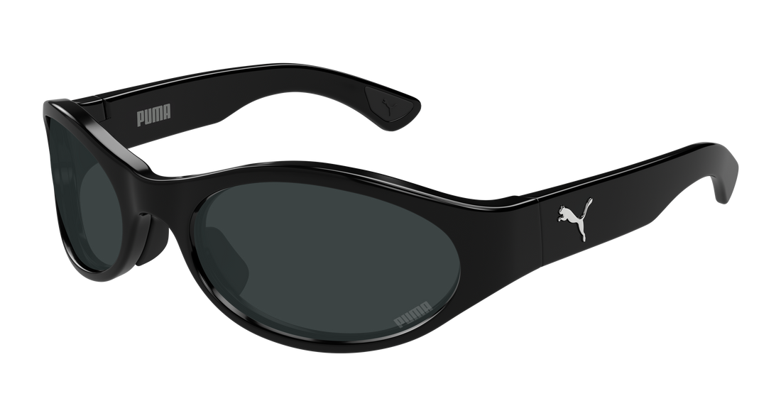 Lunettes de soleil puma pu0520s 001 negro round/oval/panthos masculino taille 61mm - Vue principale