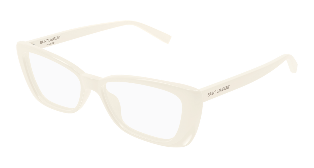 Briller saint laurent sl 943 opt 005 beige rectangular / squared femenino størrelse 54mm - Hovedvisning