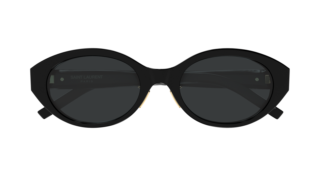 Solbriller saint laurent sl m181/j 001 negro round/oval/panthos femenino størrelse 54mm - Detaljeret visning