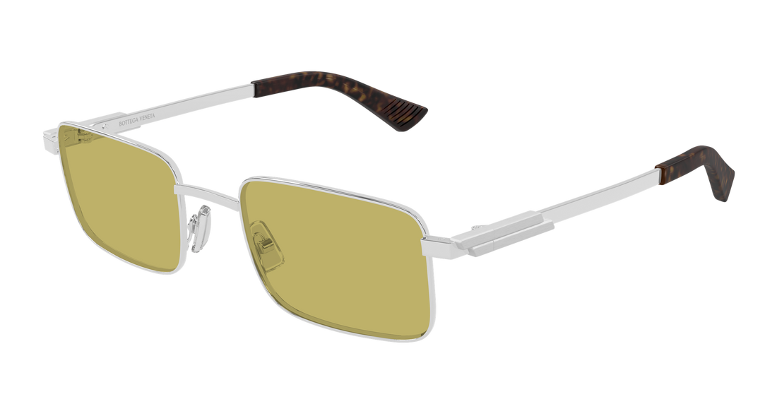 Sunglasses bottega veneta bv1469s 003 plateado rectangular / squared unisex size 53mm - Main view
