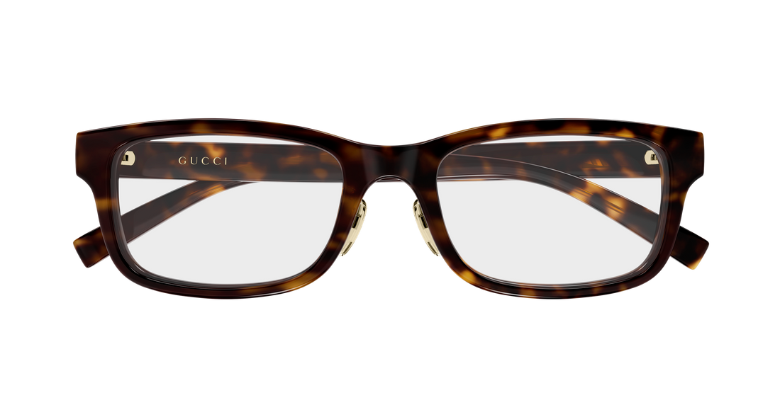 Brillen gucci gg2143oj 002 havana rectangular / squared masculino größe 54mm - Detailansicht