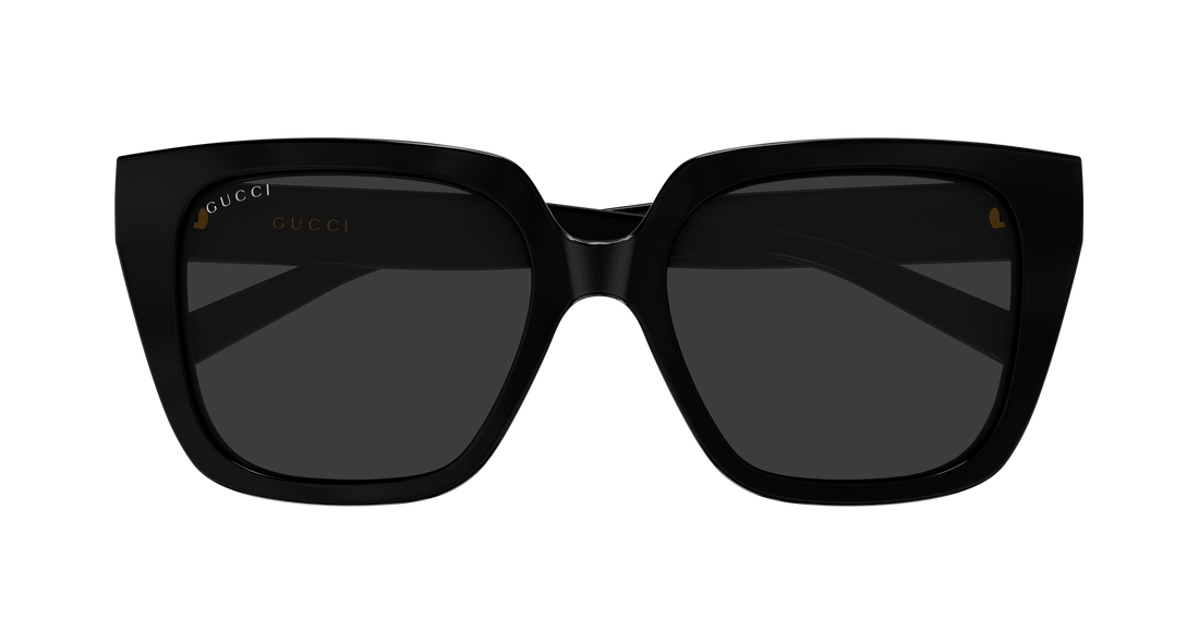 Lunettes de soleil gucci gg2102s 001 negro butterfly femenino taille 54mm - Vue détaillée