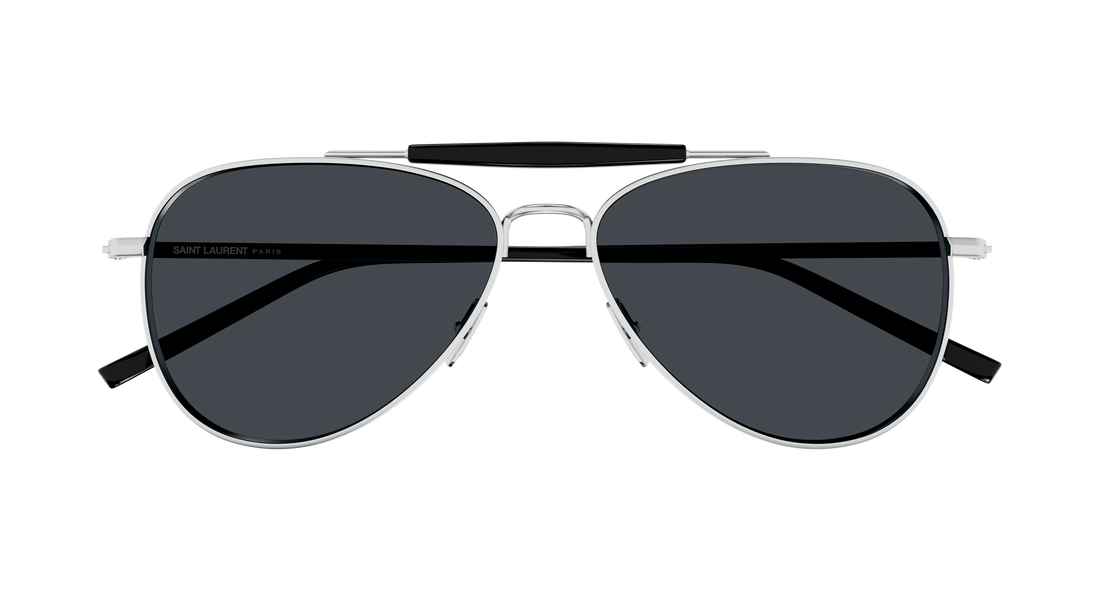Gafas de sol saint laurent sl 864 002 plateado pilot/navigator unisex talla 57mm - Vista de detalle