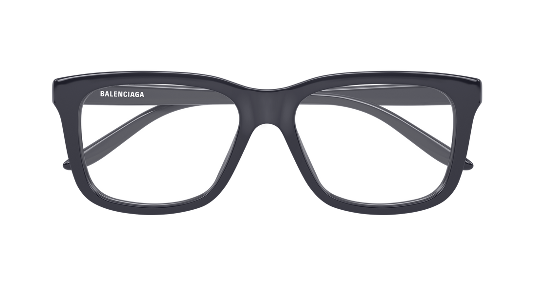 Glasögon balenciaga bb0530o 006 gris rectangular / squared masculino storlek 55mm - Detaljvy