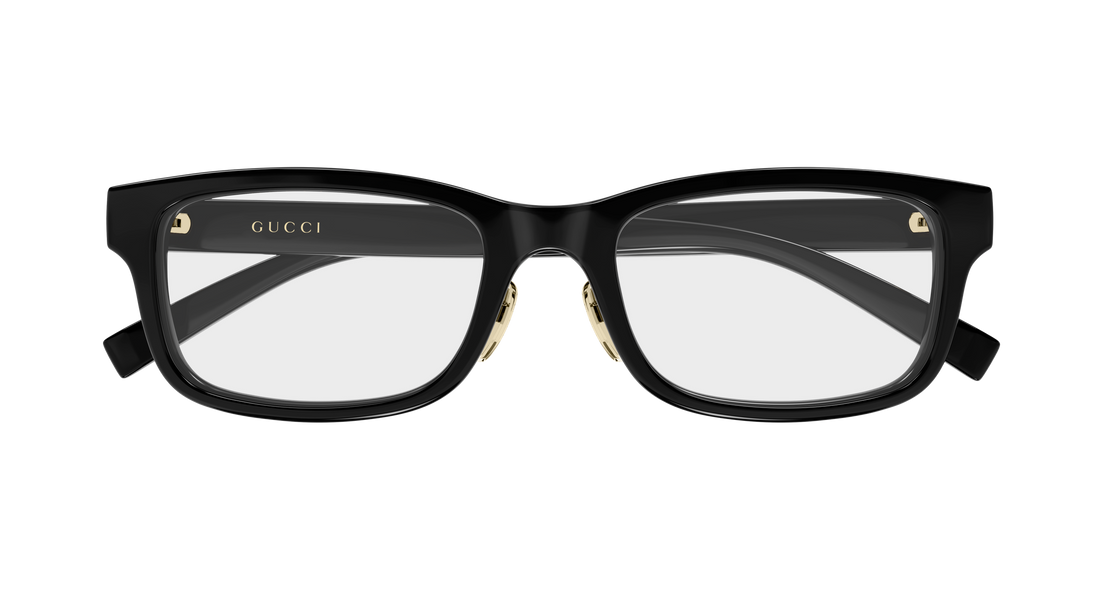 Occhiali da vista gucci gg2143oj 001 negro rectangular / squared masculino taglia 54mm - Vista dettagliata