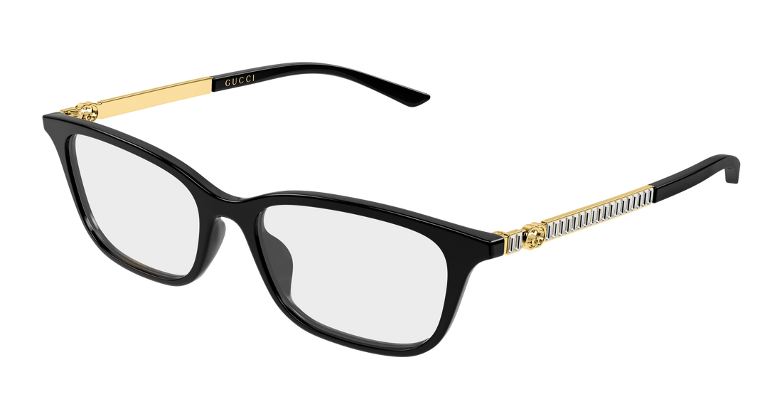 Dioptrijske naočale gucci gg2213o 004 negro rectangular / squared femenino veličina 52mm - Glavni prikaz