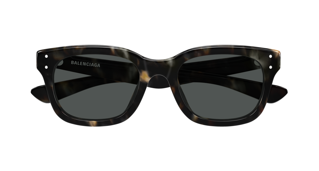 Gafas de sol balenciaga bb0522sk 002 havana rectangular / squared unisex talla 54mm - Vista de detalle
