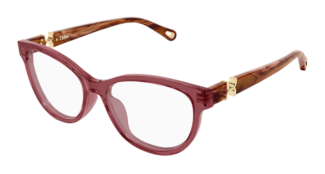 Brillen chloé ch0411ol 008 rojo cat eye femenino maat 54mm - Hoofdaanzicht